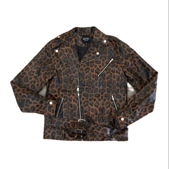 Boohoo Other - Boohoo man Animal Print Jacket